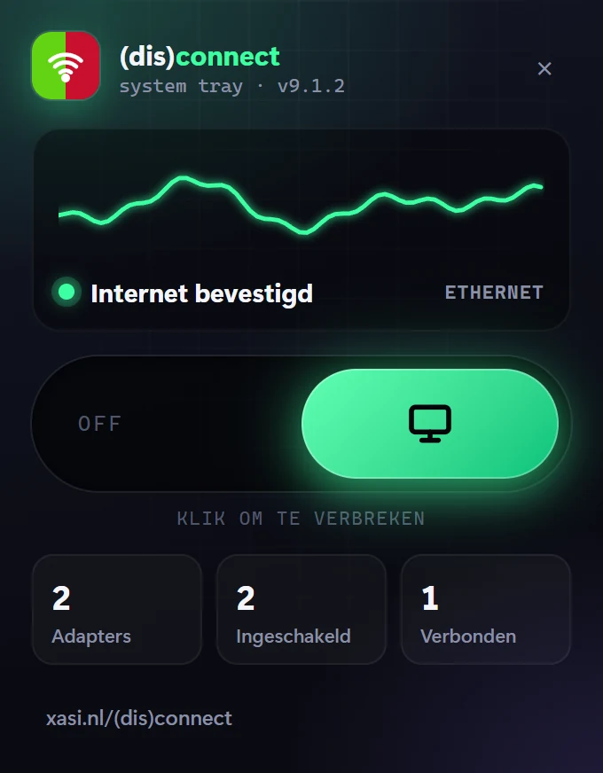 (dis)connect flyout: Online